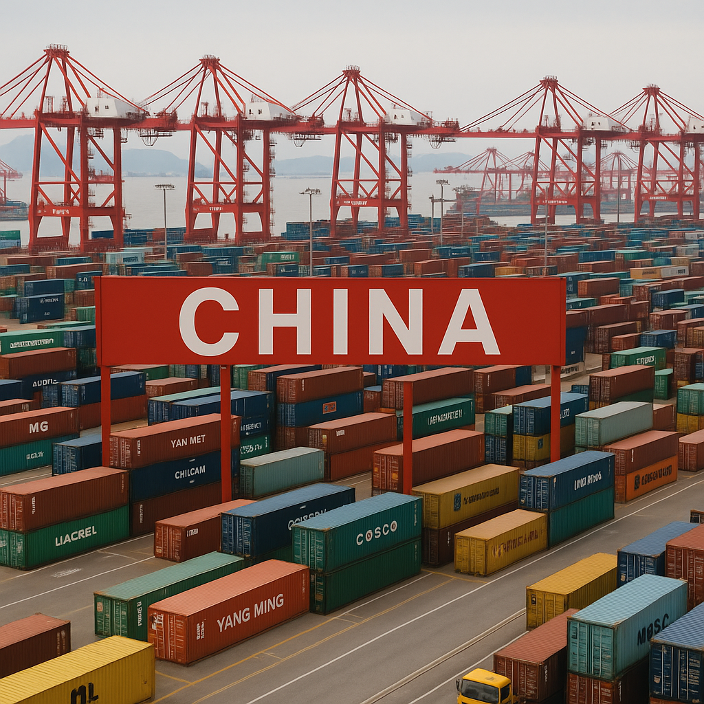 Tren de marfă modern pe ruta China-Europa