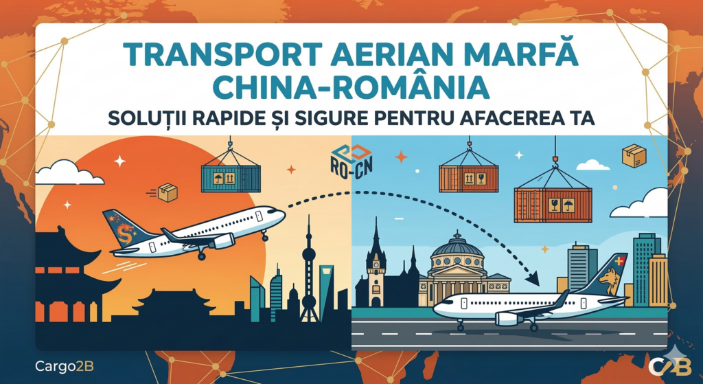 Transport Aerian de Marfă din China în România: Ghid Complet 2026 – Costuri, Termene și Tipuri de Cargo 3 Gemini Generated Image mgceemgceemgceem