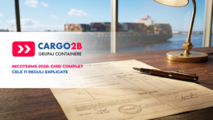 Incoterms 2026 ghid complet FOB CIF DAP DDP import China Romania Cargo2B